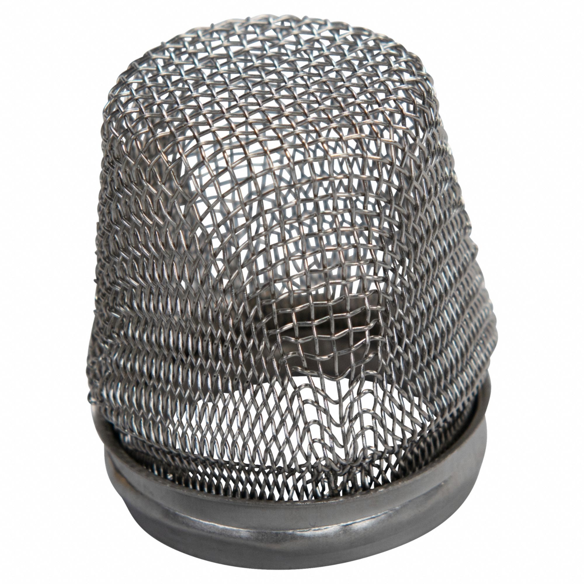 FLAME ARRESTOR,SILVER,1.81 IN H
