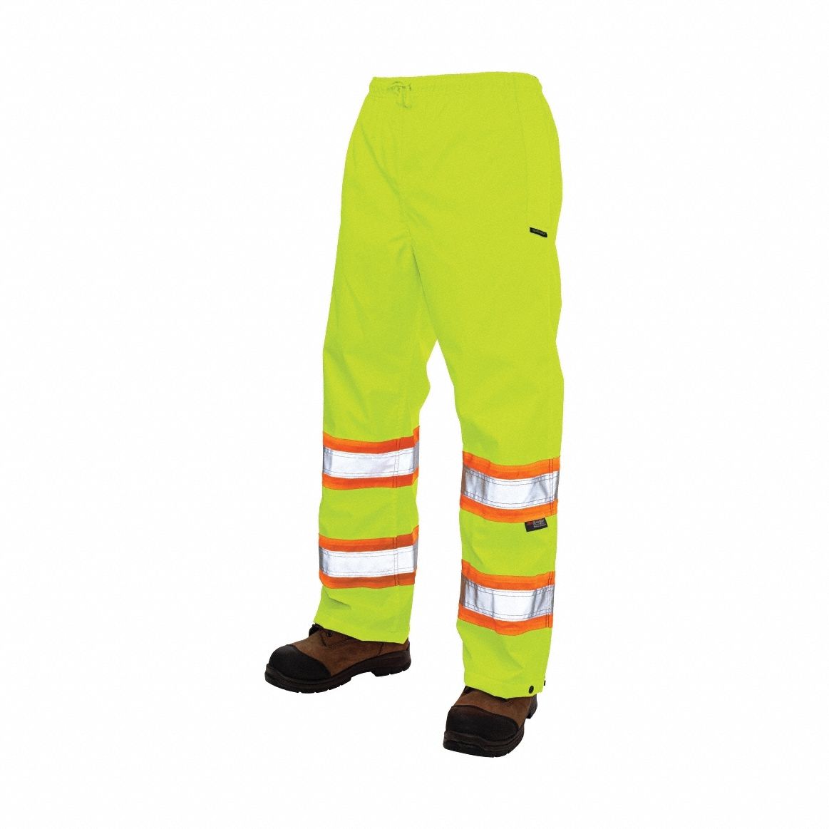 Rain Pants, Class E, Yellow/Green, 2XL