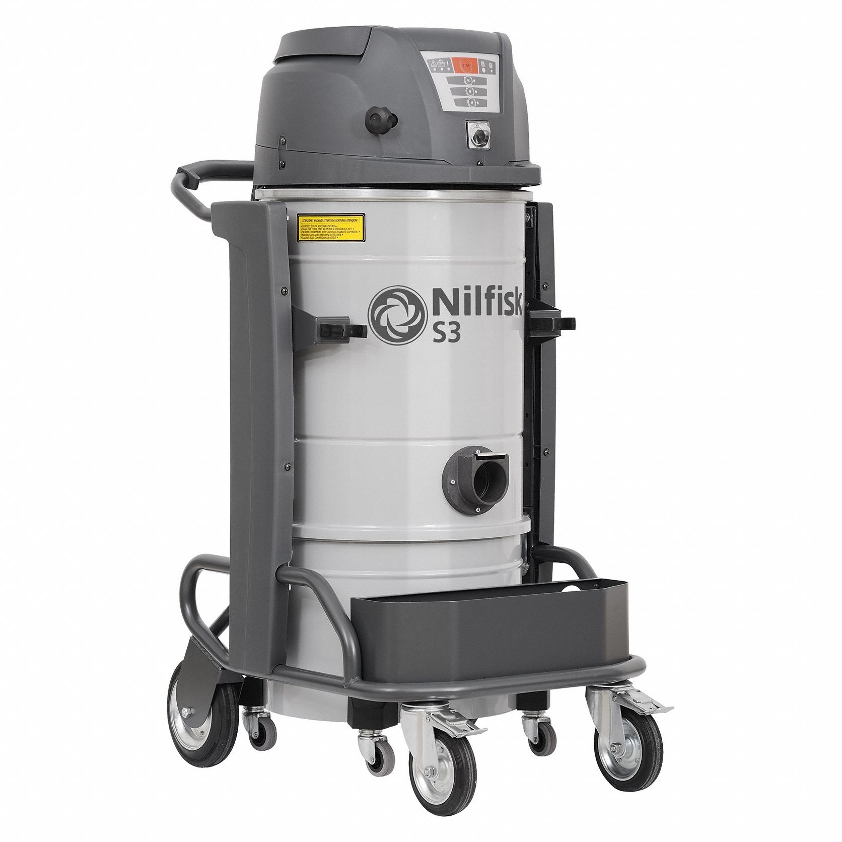 NILFISK, Wet/Dry, HEPA, Shop Vacuum 804H691S3/50N1AP50KT Grainger