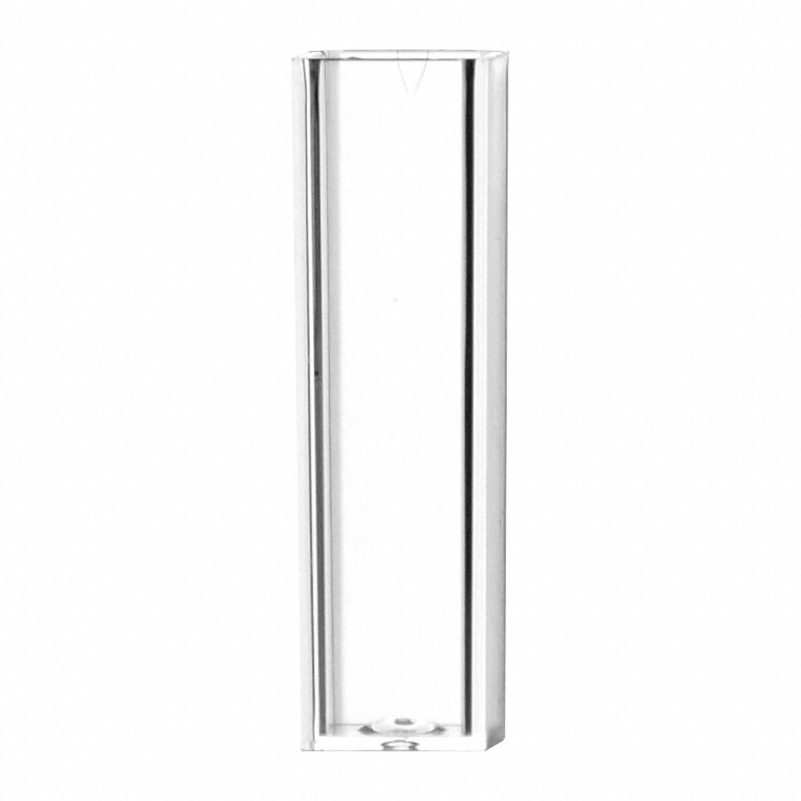 Disposable Cuvette: Square, Polystyrene, 4.5 mL, 4.5 mL, 800 nm Max Bandwidth, 10 mm Path Lg