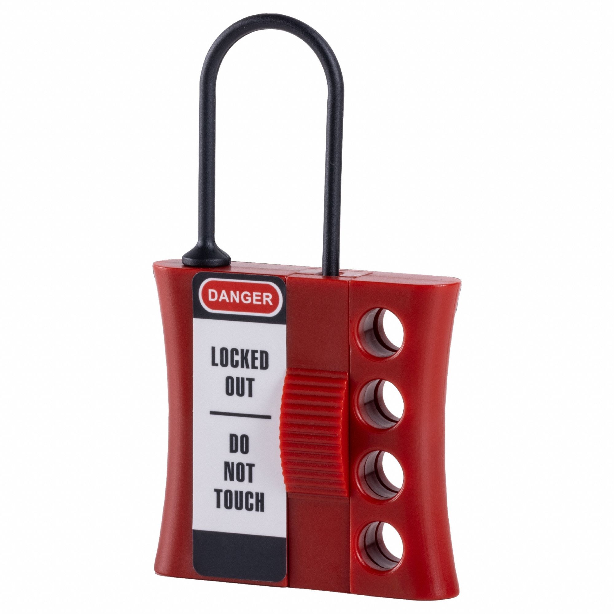 MASTER LOCK, Lockout Hasp, 1 in Opening Size, Lockout Hasp 820VA2