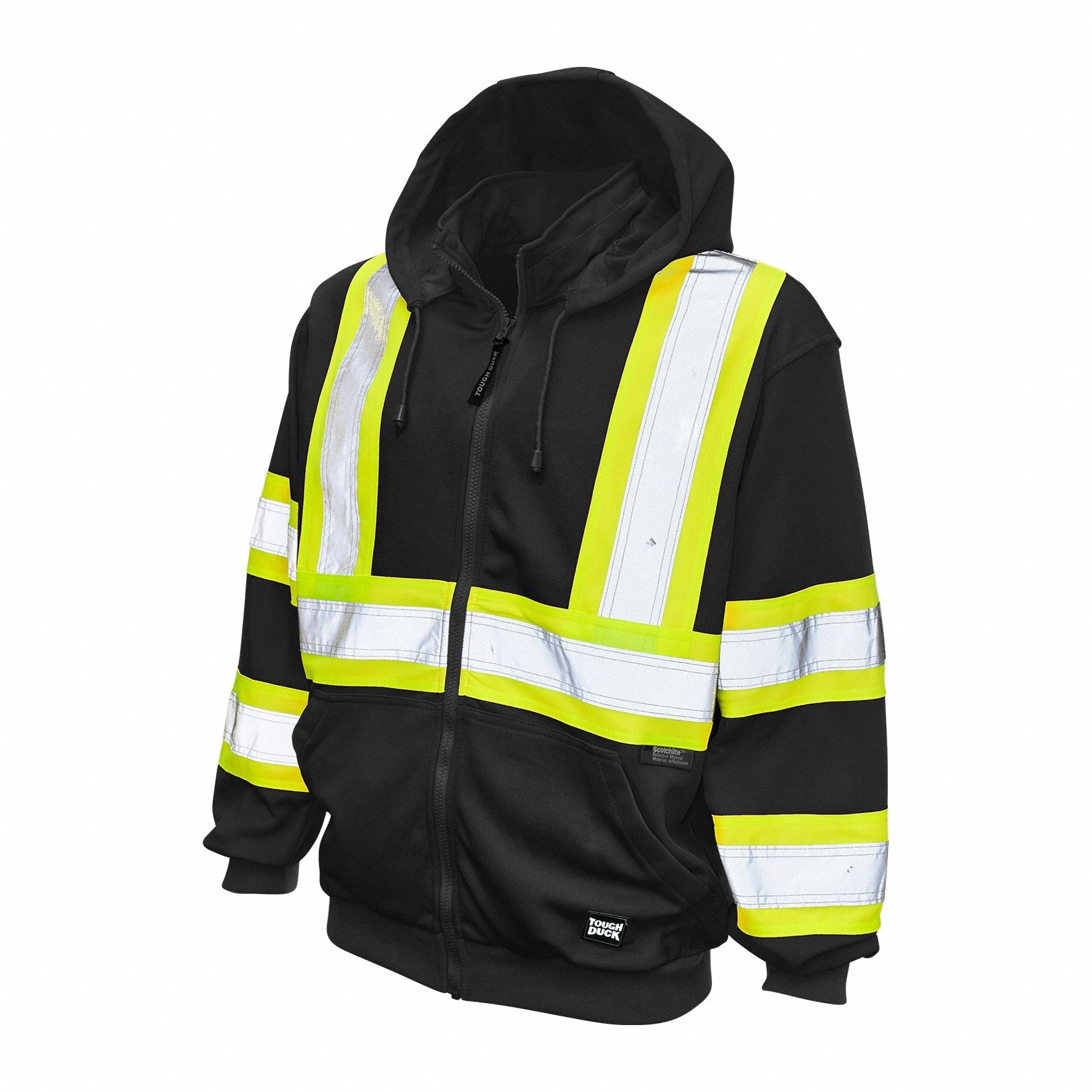 Hi-Vis Sweatshirt, Black, 2XL