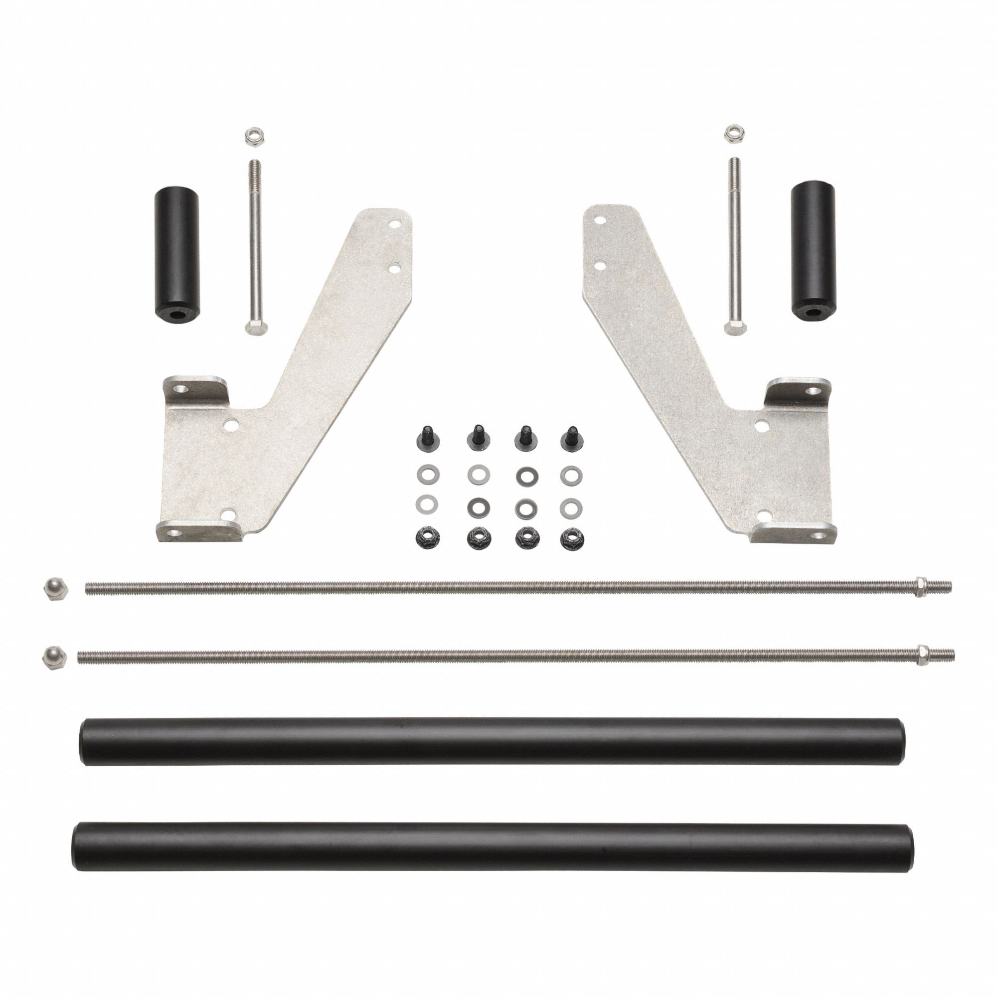 Roller Guide Silver Aluminum HDPE