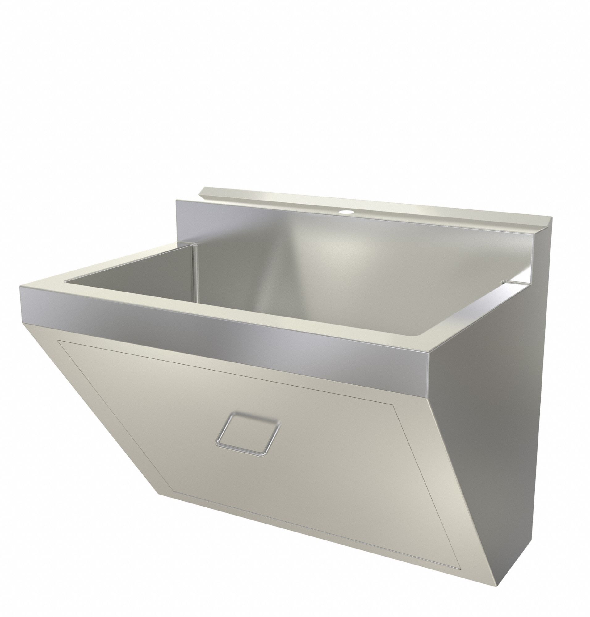 Scrub Sink: 1 Stations, 31 in Overall Ht, 34 in Overall Lg, 28 3/4 in Overall Wd, Centerset