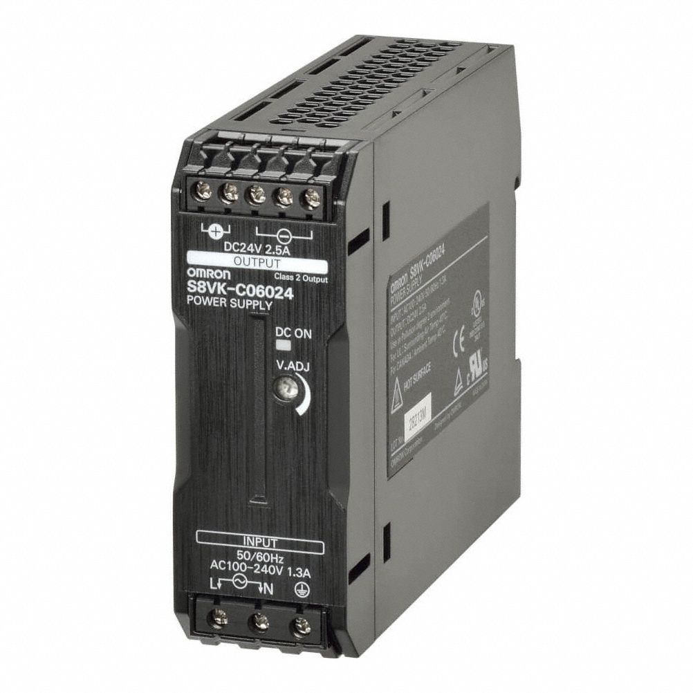 Switching Power Supply: 60 W Output Power - Rated, 2.5 A Current - Output, Single Phase