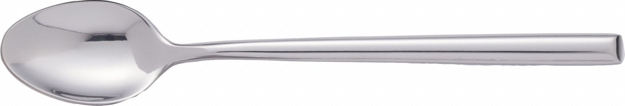 Ice Tea Spoon: Savor, 18/0, Stainless Steel, 7 1/2 in Overall Lg, Silver