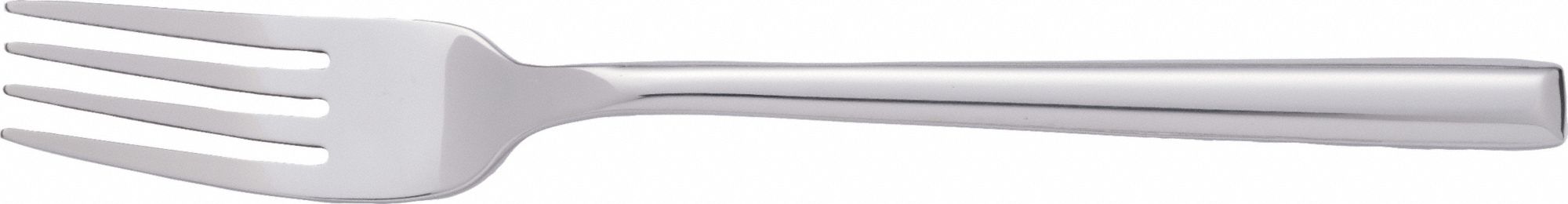 Dinner Fork: Savor, 18/0, Stainless Steel, 8 1/4 in Overall Lg, Silver