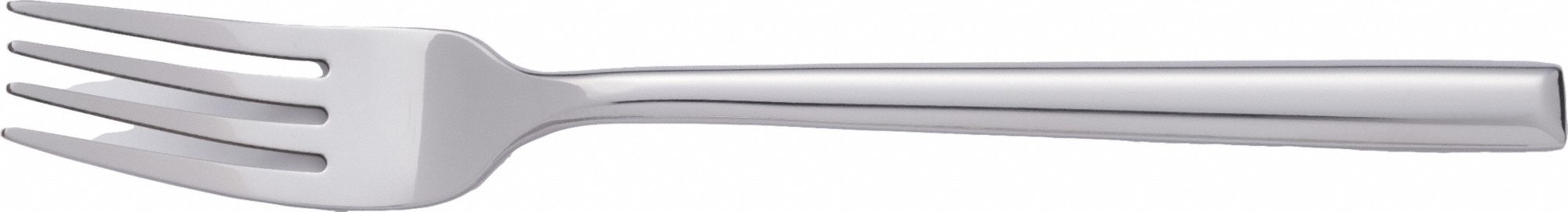 European Dinner Fork: Savor, 18/0, Stainless Steel, 8 5/8 in Overall Lg, Silver