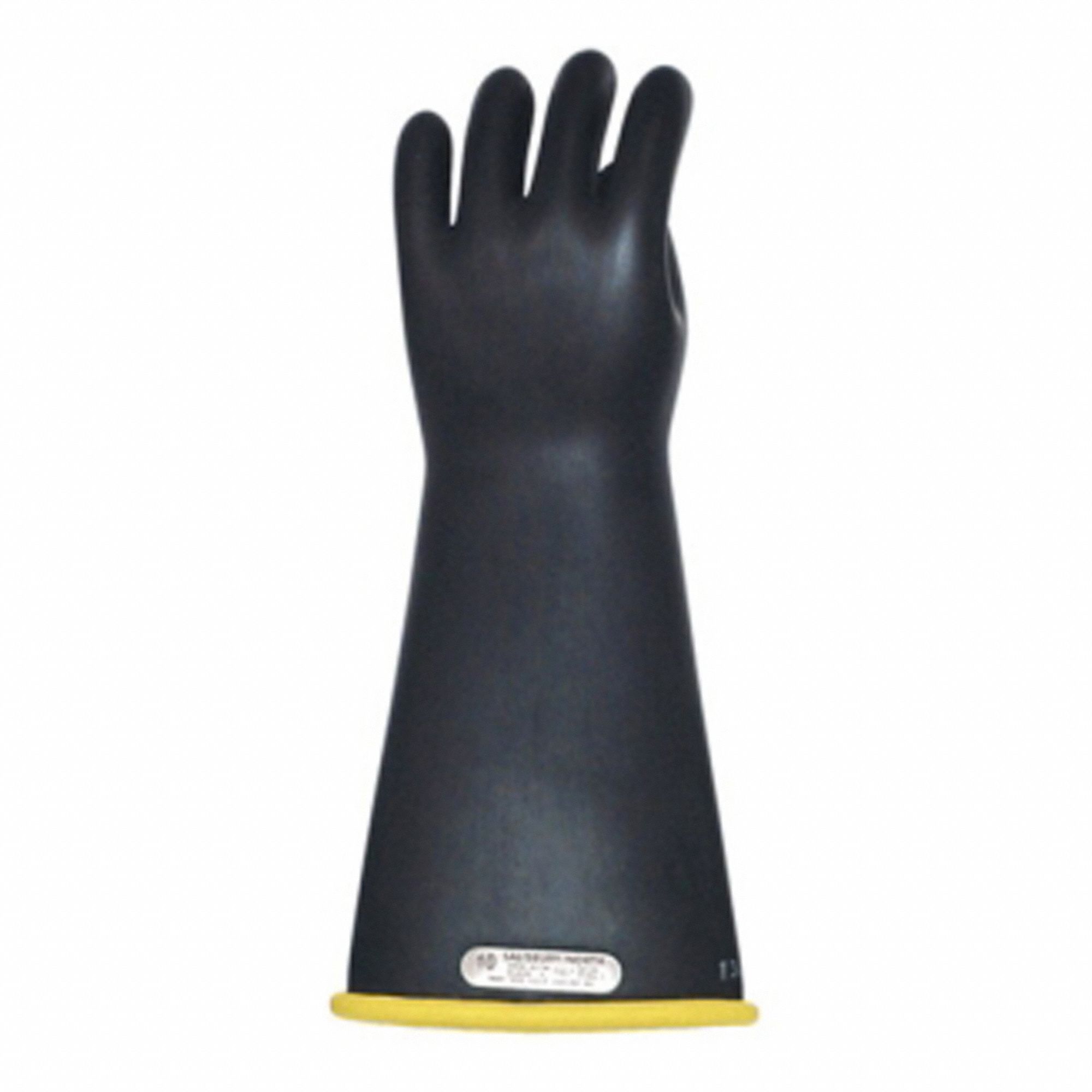NG216B LINEMAN GLOVES, BLACK, 16 IN LENGTH, RUBBER