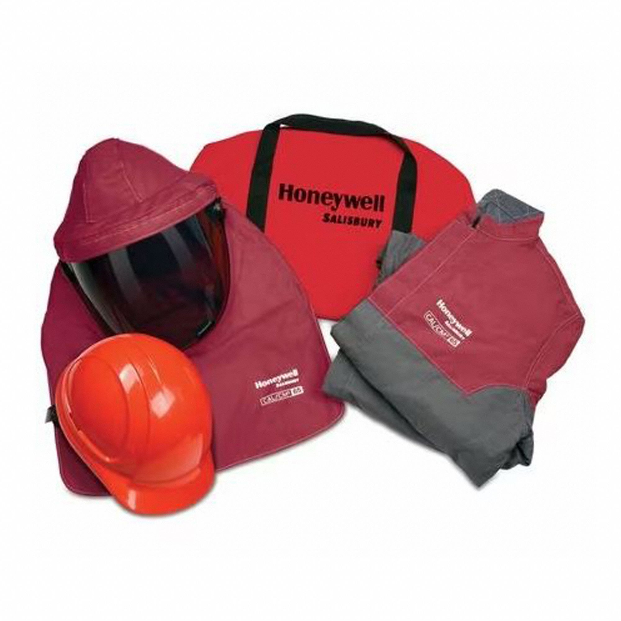 ARC FLASH CLOTHING KIT,GREY/RED,SZ 3XL