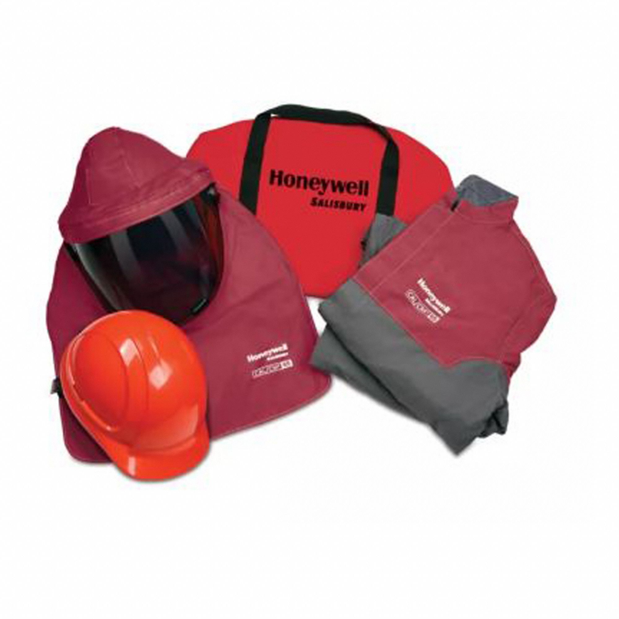 ARC FLASH CLOTHING KIT,GREY/RED,SZ M