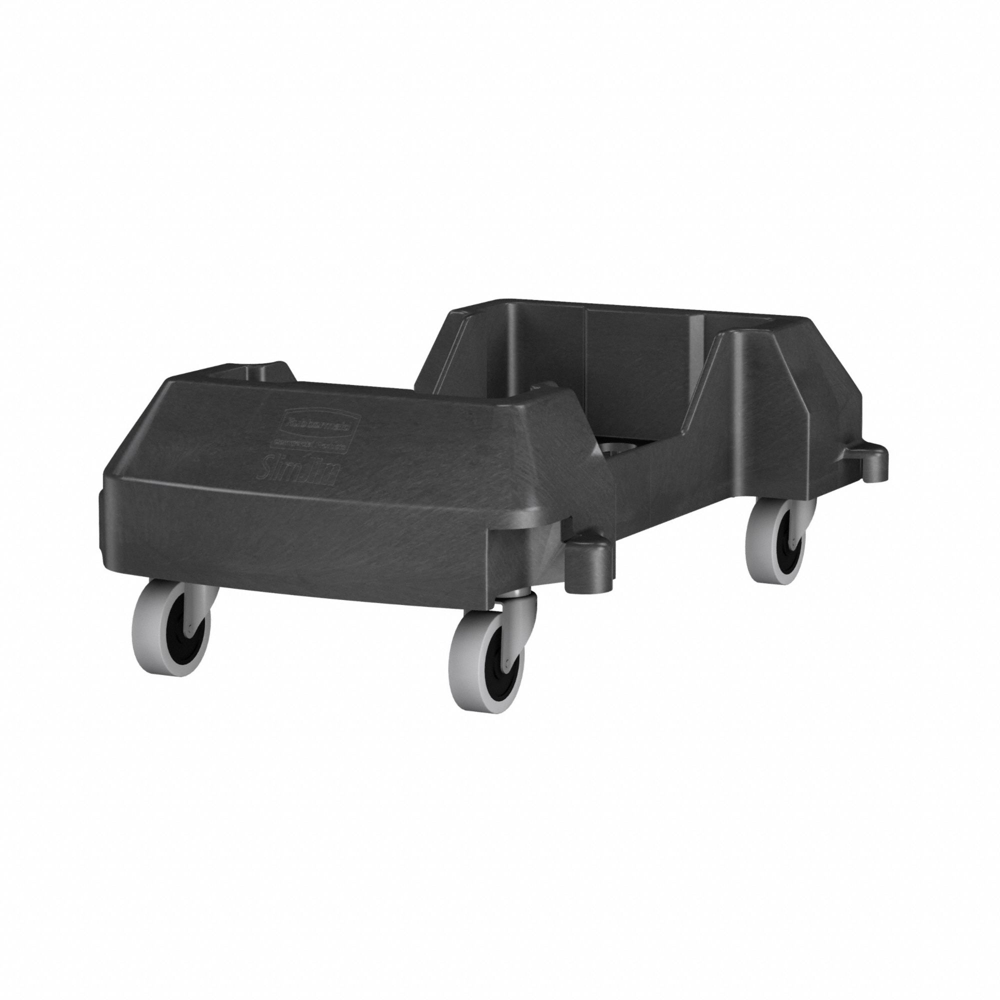 Container Dolly 200 lb Load Cap. Black