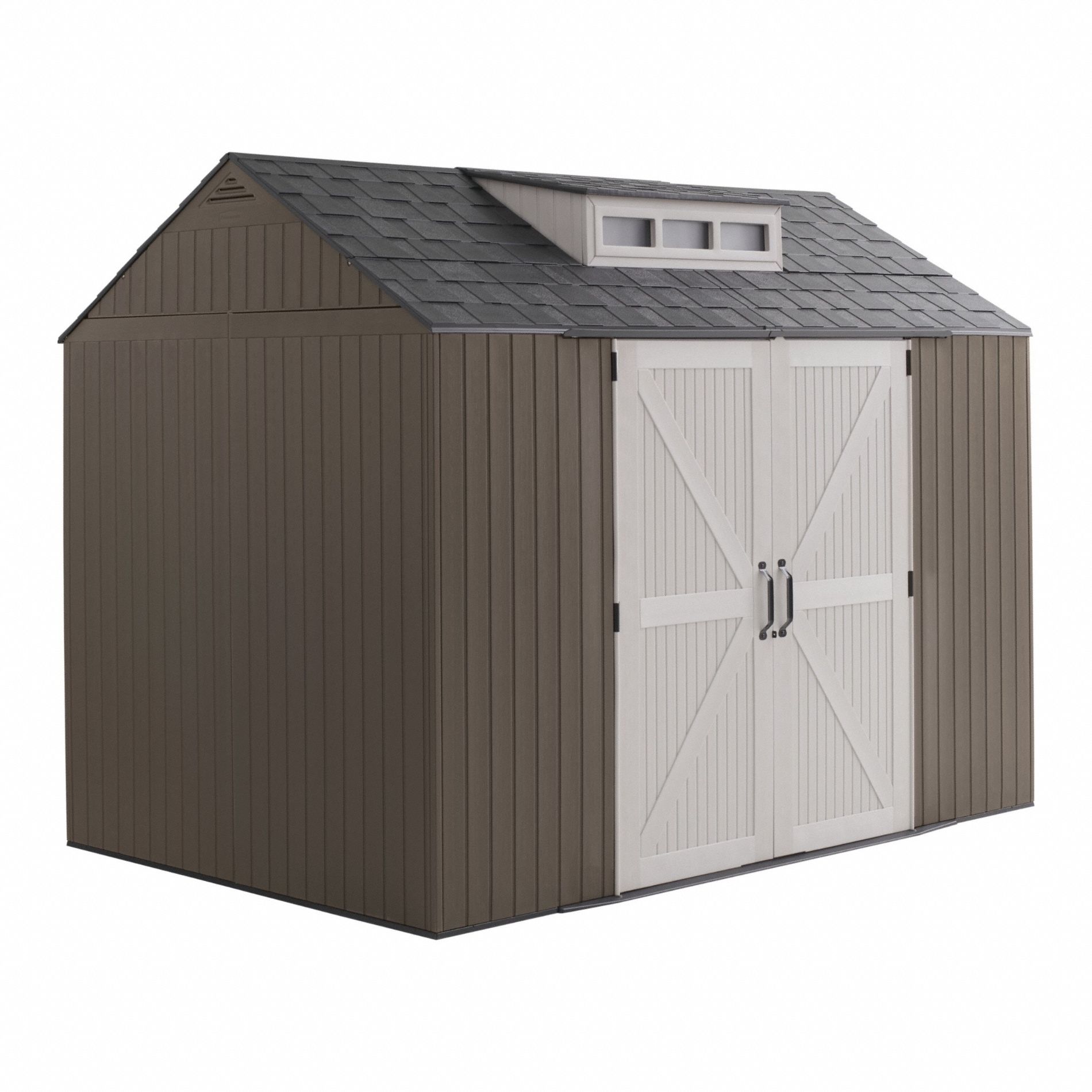 127 in W x 84 in D x 101 in H, 337 cu ft, Storage Shed - 902XD9