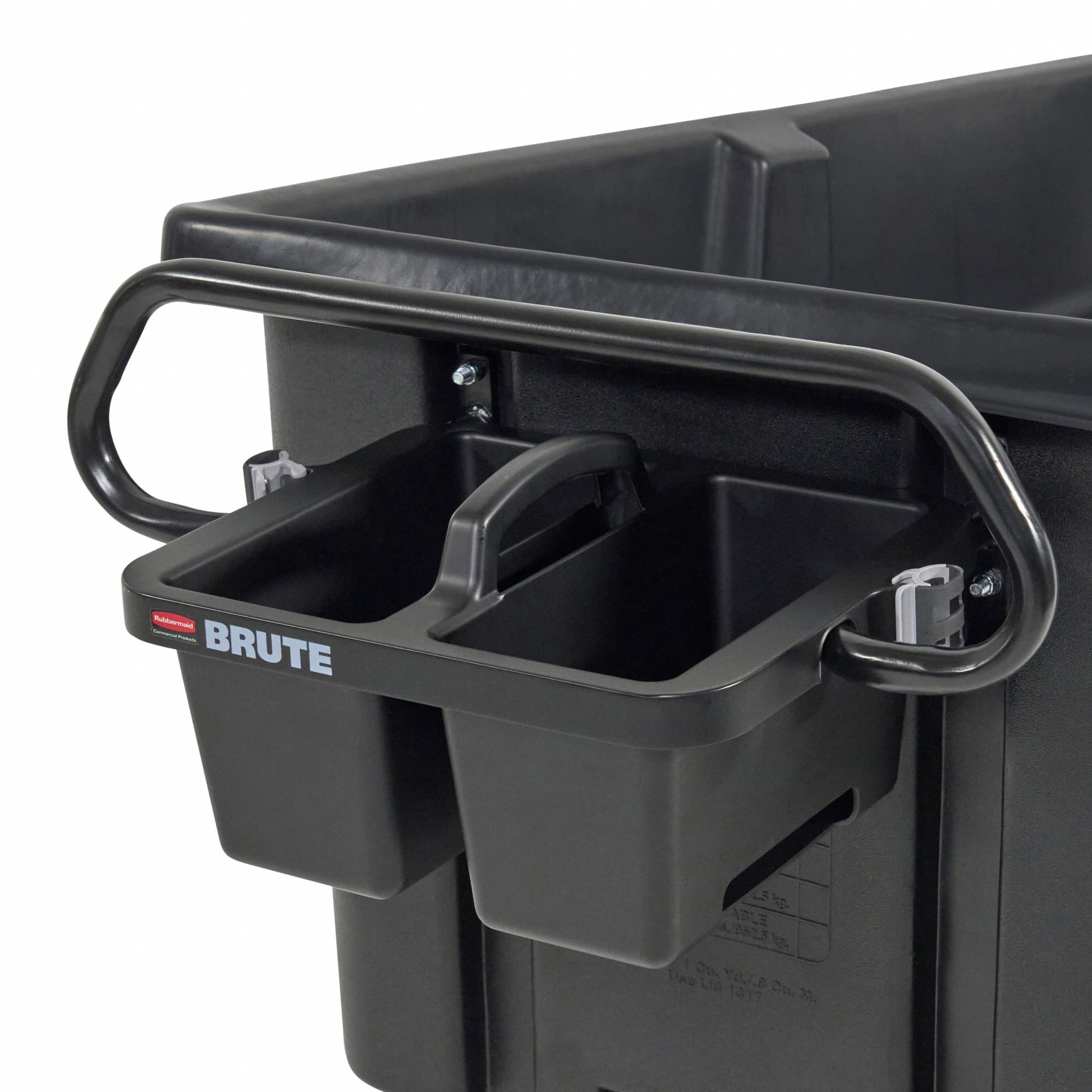 Caddy Black Includes Handle 14 in H