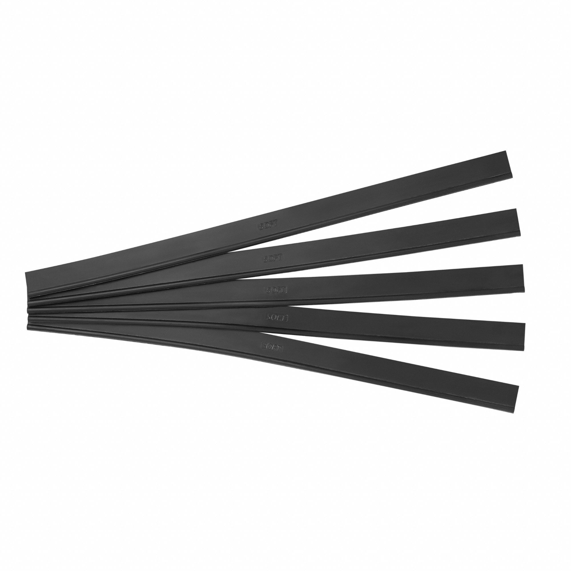 Squeegee Blade Rubber 14 Black PK10