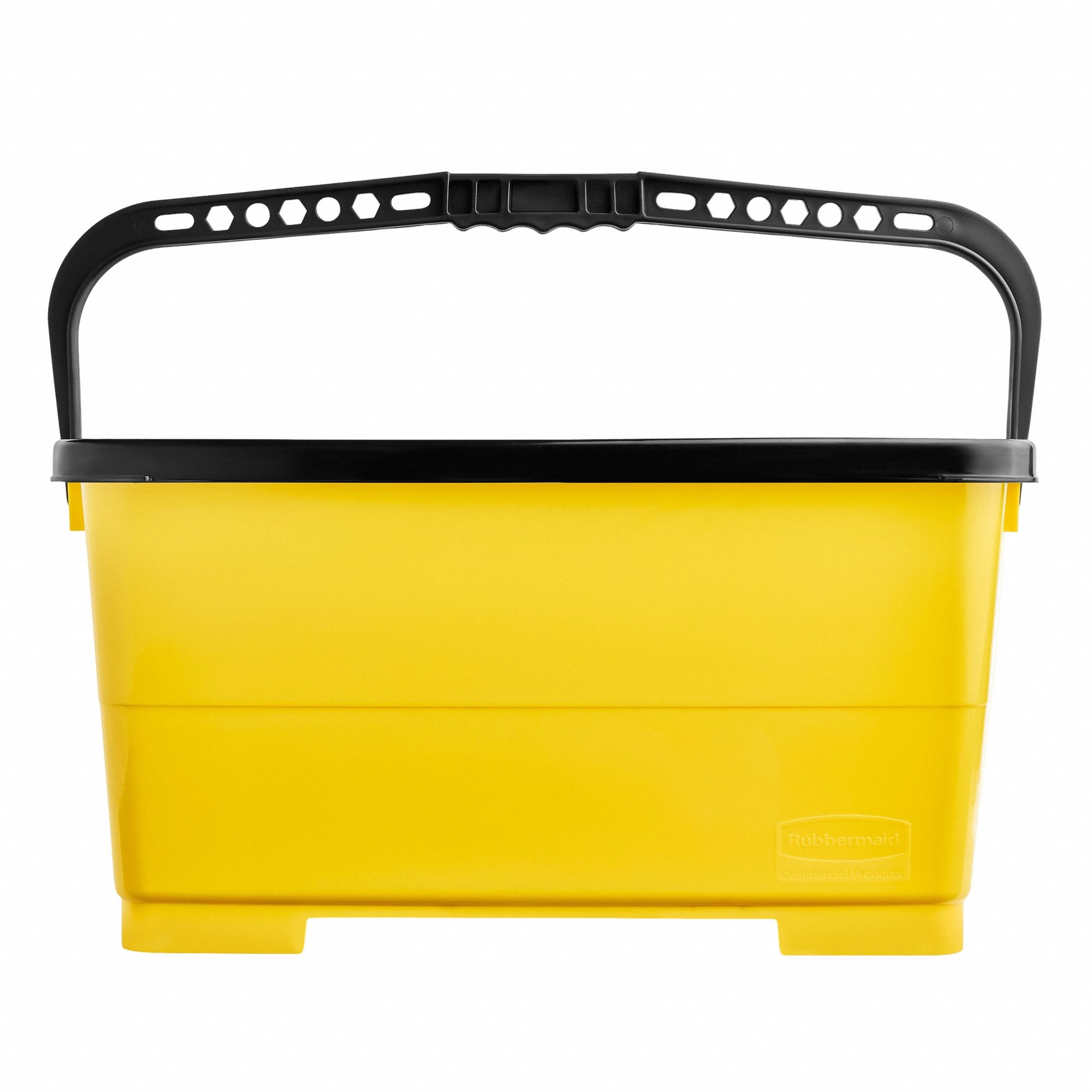 Bucket and Lid 10 gal Yellow Plastic