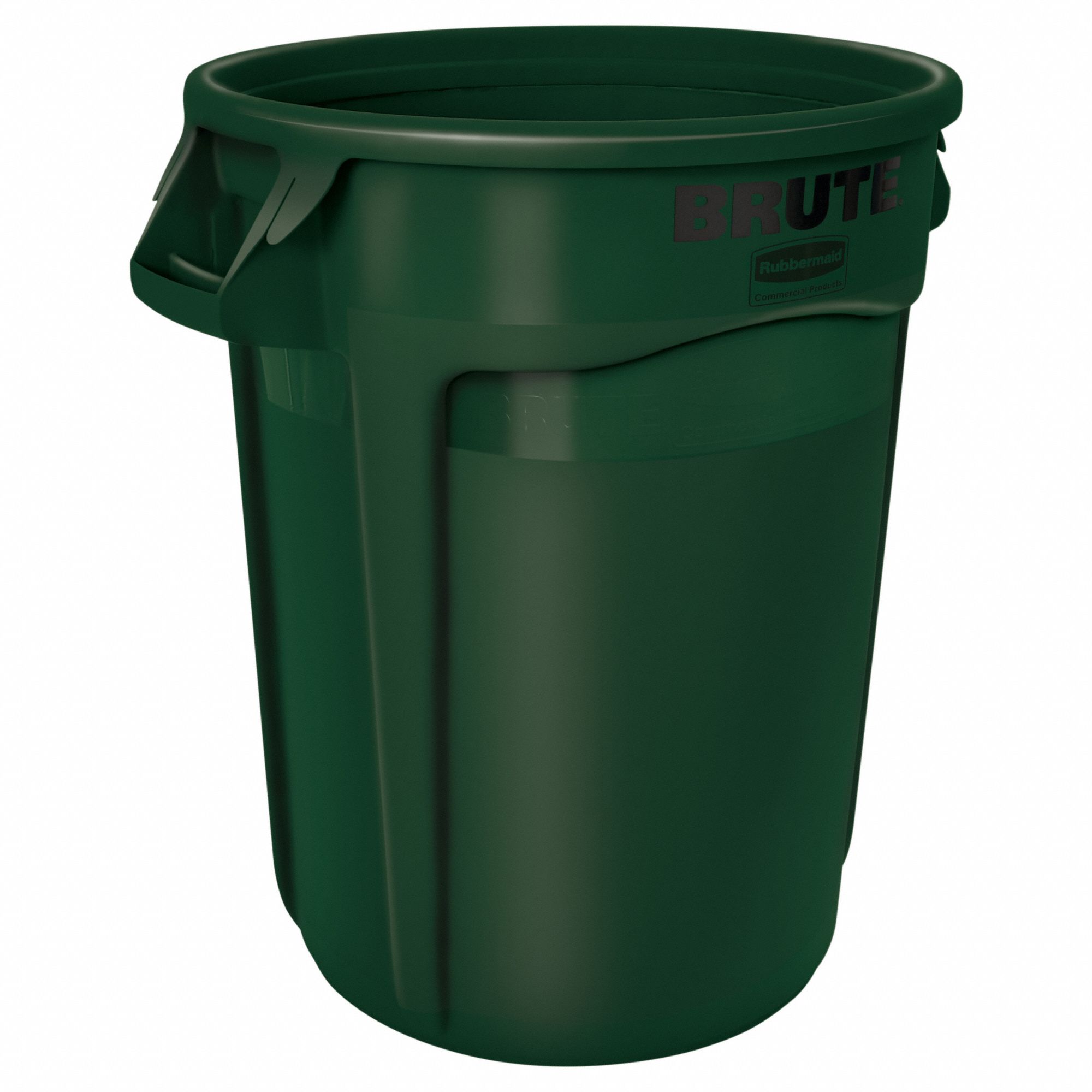 J2222 Trash Can Grn 20 gal Plastic