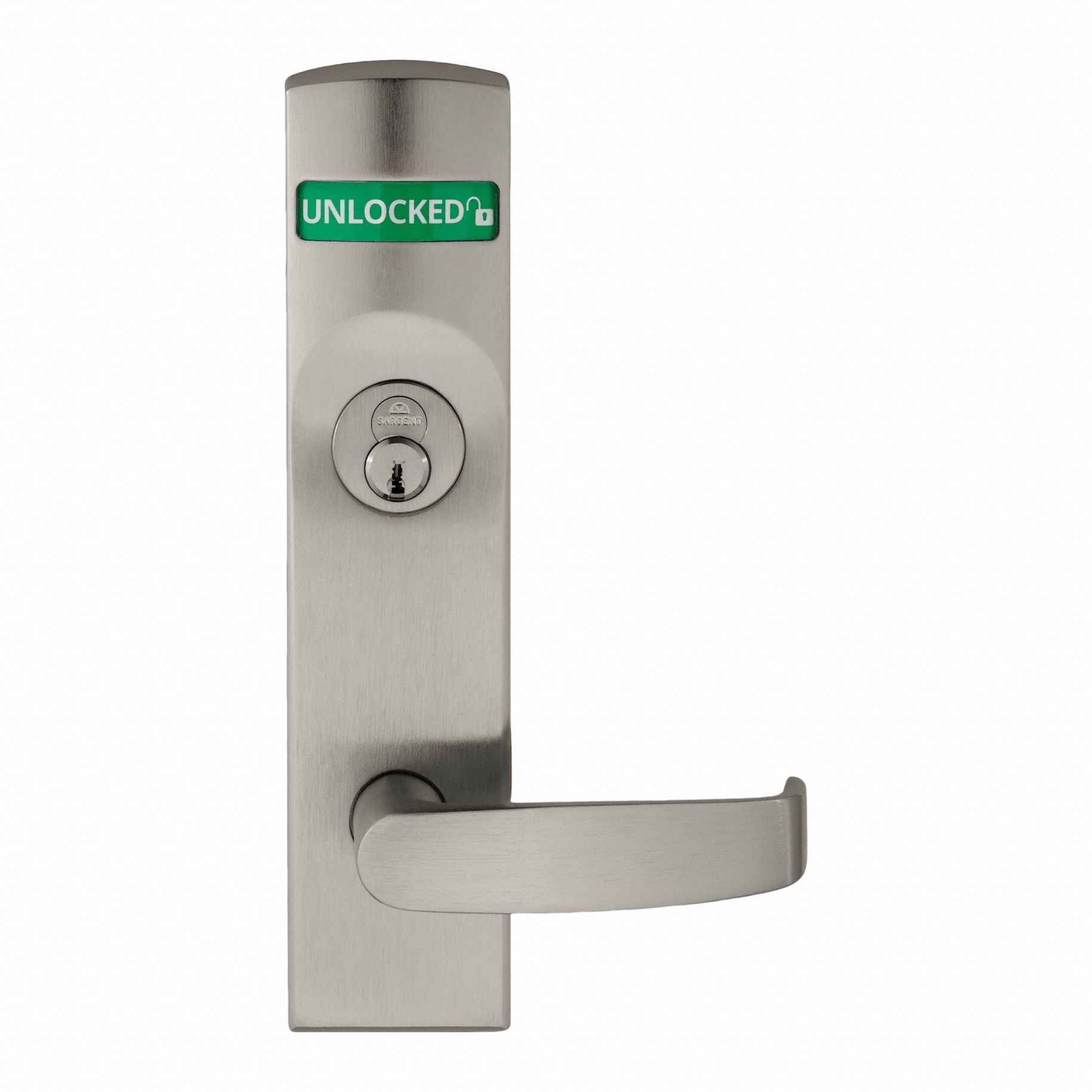 Door Lockset: Office Lever Locksets, Chrome, ADA Compliant