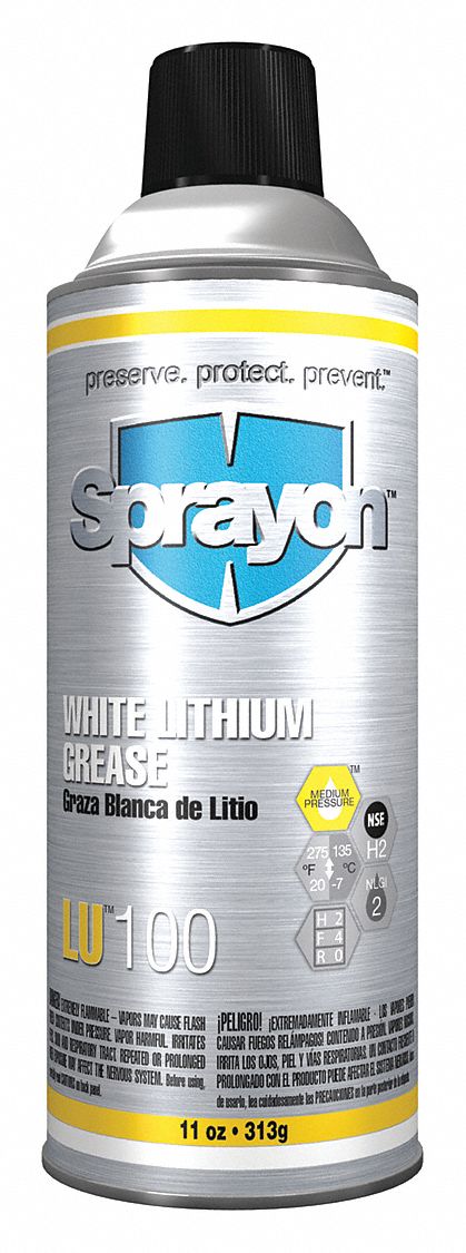 GRAISSE BLANCHE LITHIUM,AEROSOL,11 OZ