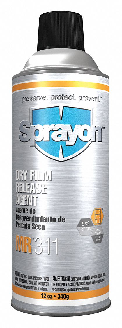 DRY FILM RELEASE AGENT,16 OZ.,AEROSOL