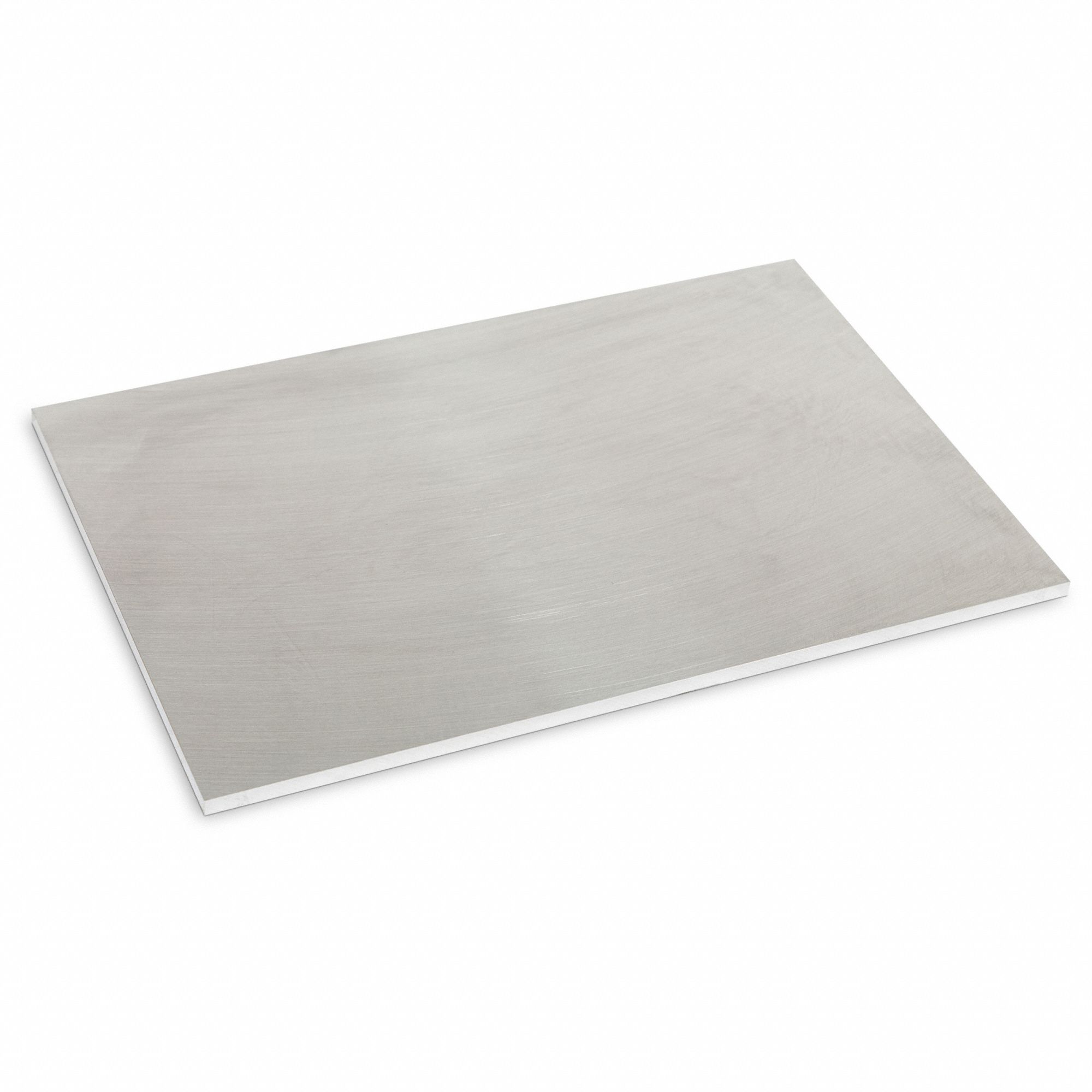 GRAINGER APPROVED Aluminum Plate 2024 T351, 18 in Overall Lg, 12 in