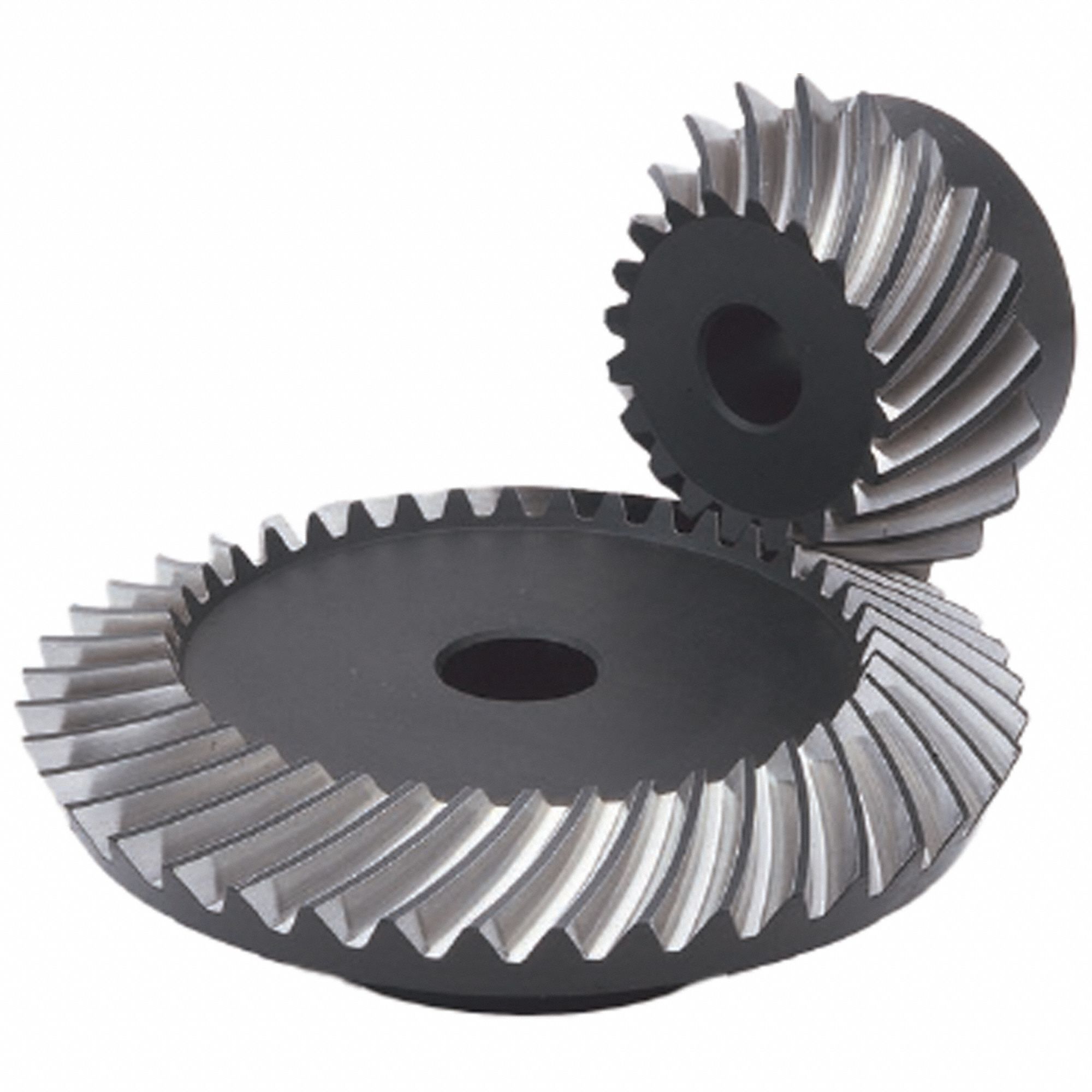 KHK GEARS Ground Spiral Bevel Gear Spiral, Gear Ratio 1.5, Left Hand