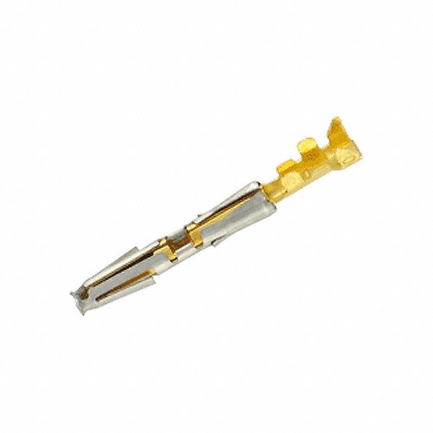 Crimp Contact: SC, #20, Female, Crimp, Gold over Gold Flash, Copper Alloy, 5000-Piece Reel