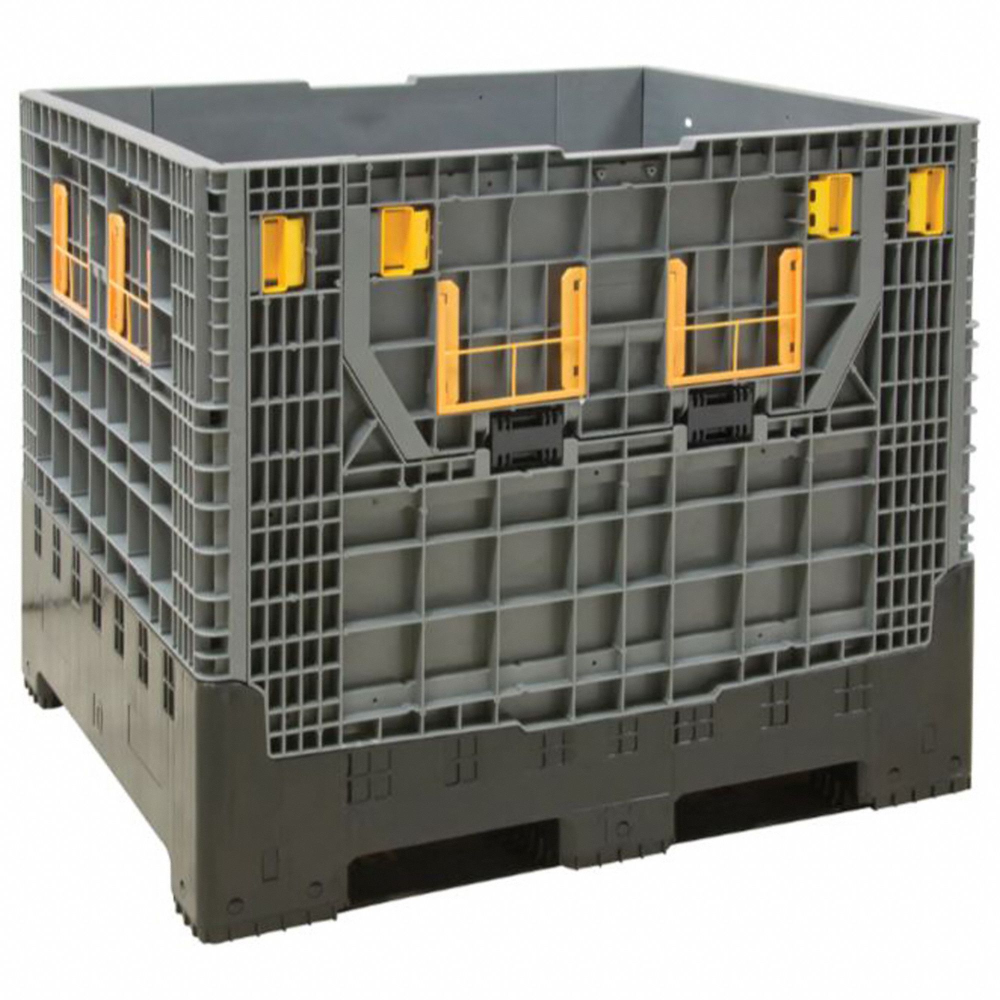 KLETON BULK CONTAINER,GRAY,HDPE - 27080 - SCNCF862 | CF862 - Grainger ...