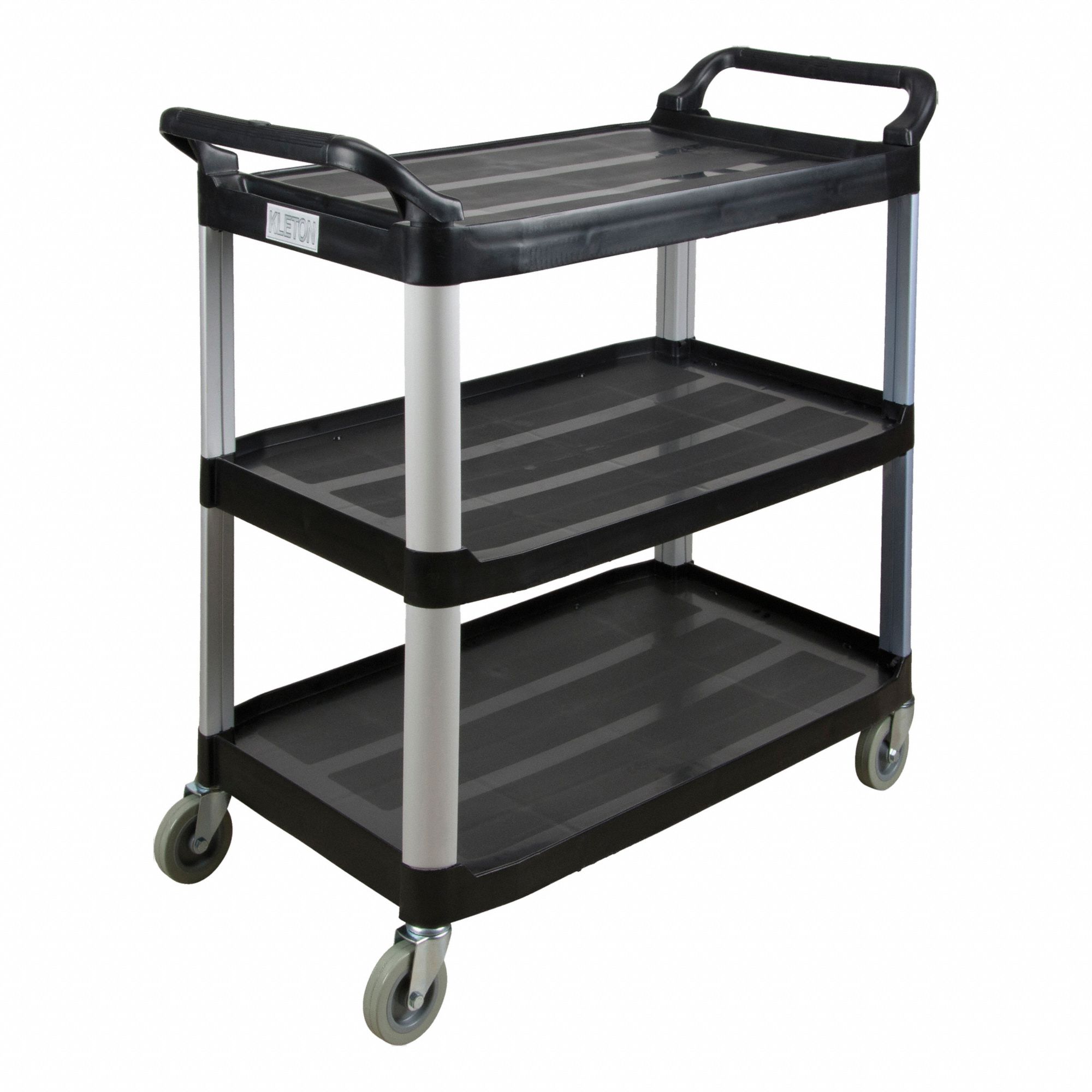 UTILITY CART, 19 3/4 IN W X 37 1/2 IN H X 40 1/4 IN L, 250 LB LOAD CAPACITY, 250 LB LOAD CAPACITY, UNASSEMBLED