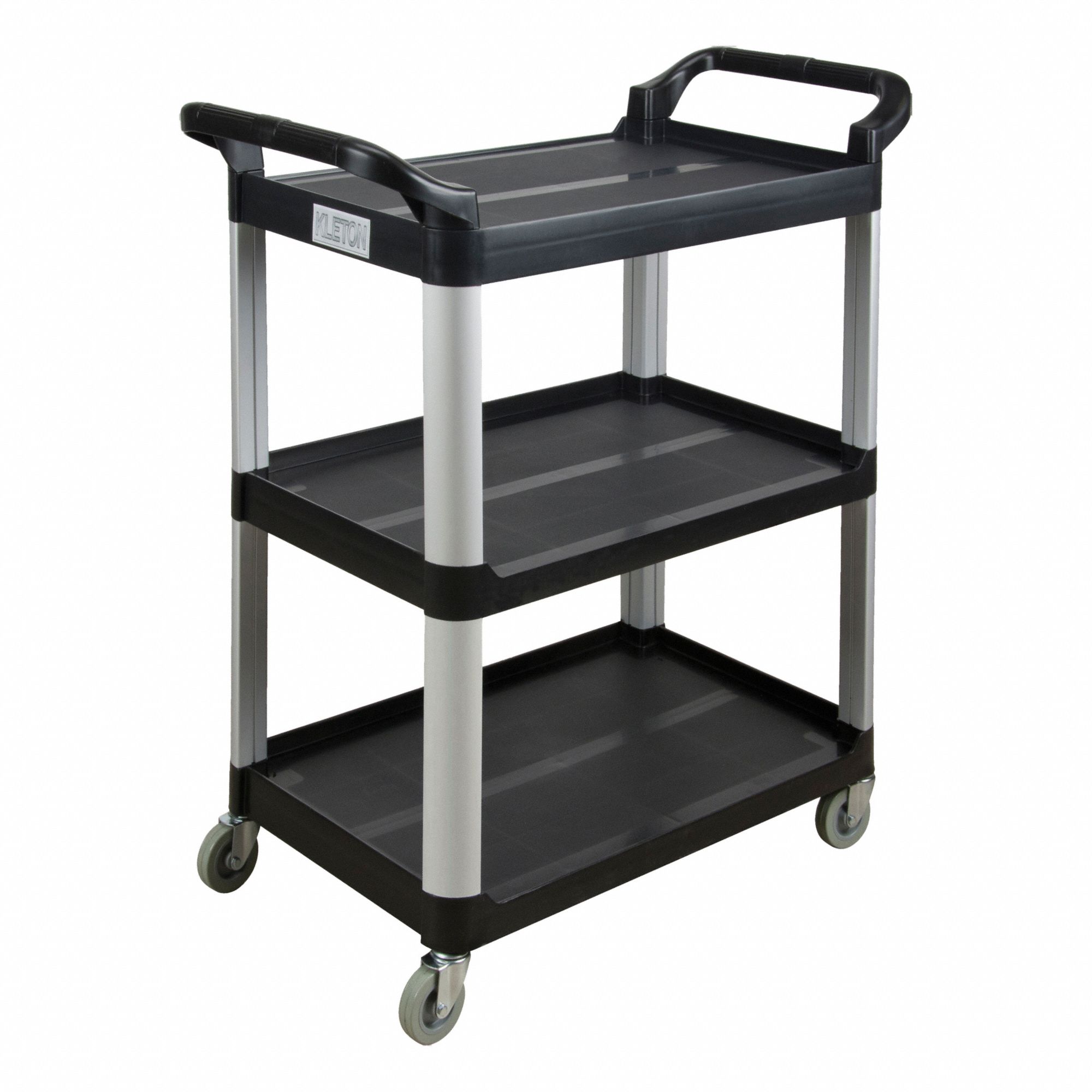 UTILITY CART, 16 3/4 IN W X 37 IN H X 33 1/2 IN L, 250 LB LOAD CAPACITY, 250 LB LOAD CAPACITY, UNASSEMBLED