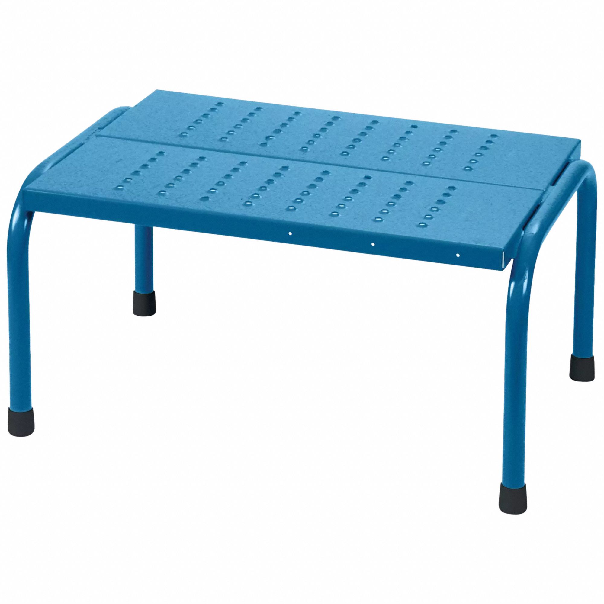 STEP STAND,BLUE,STEEL,300 LBS LOAD CAP