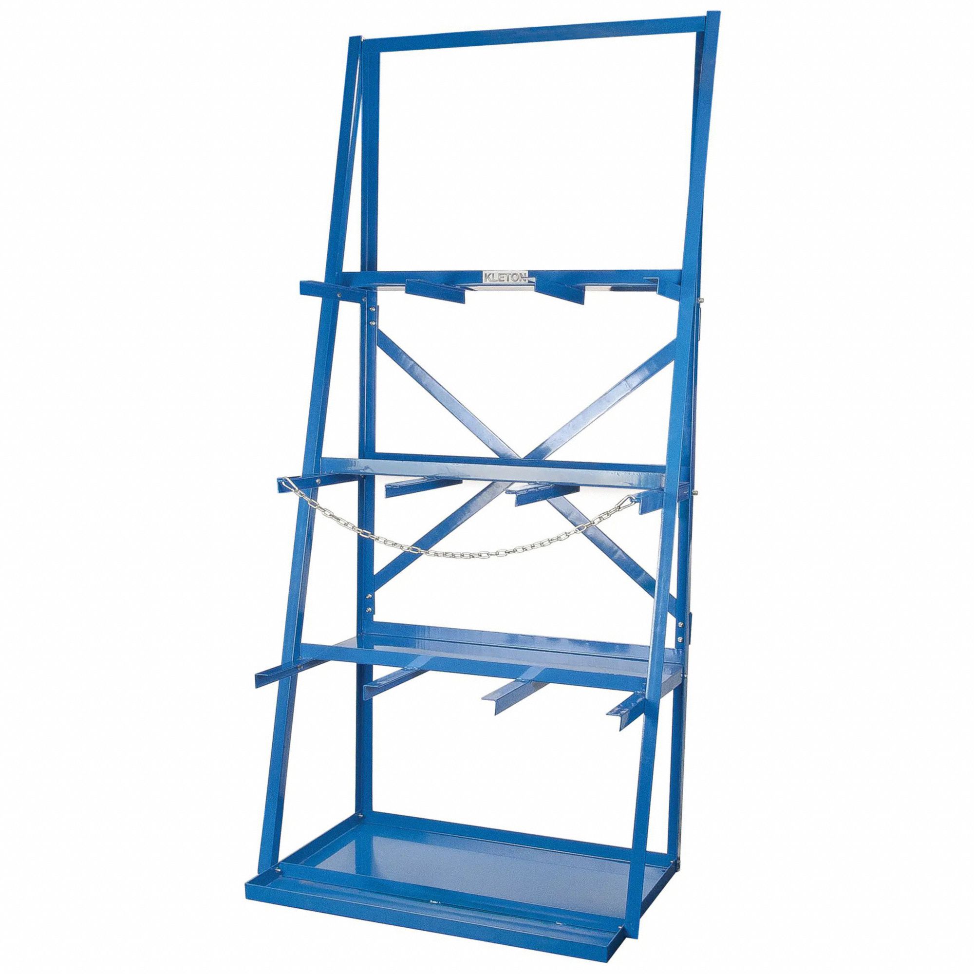 KLETON VERTICAL RACK, BLUE, ENAMEL FINISH, 84 IN H, STEEL - 4400 ...