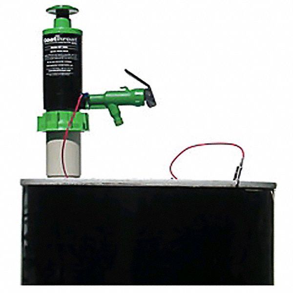 Hand Operated Drum Pump: Siphon, 5 gal_55 gal For Container Size, Polypropylene