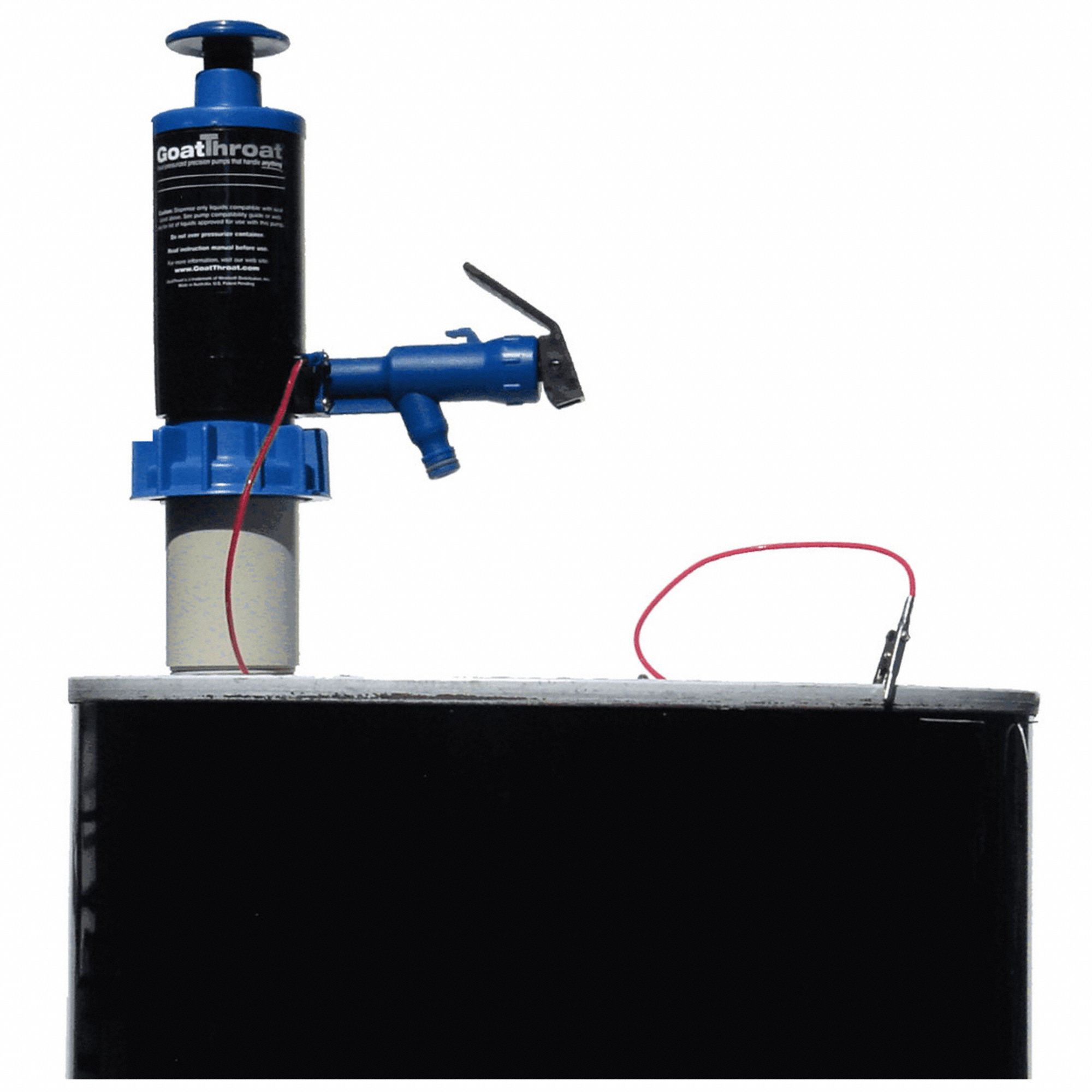 HAND OPERATED DRUM PUMP,5 GAL, 55 GAL SZ