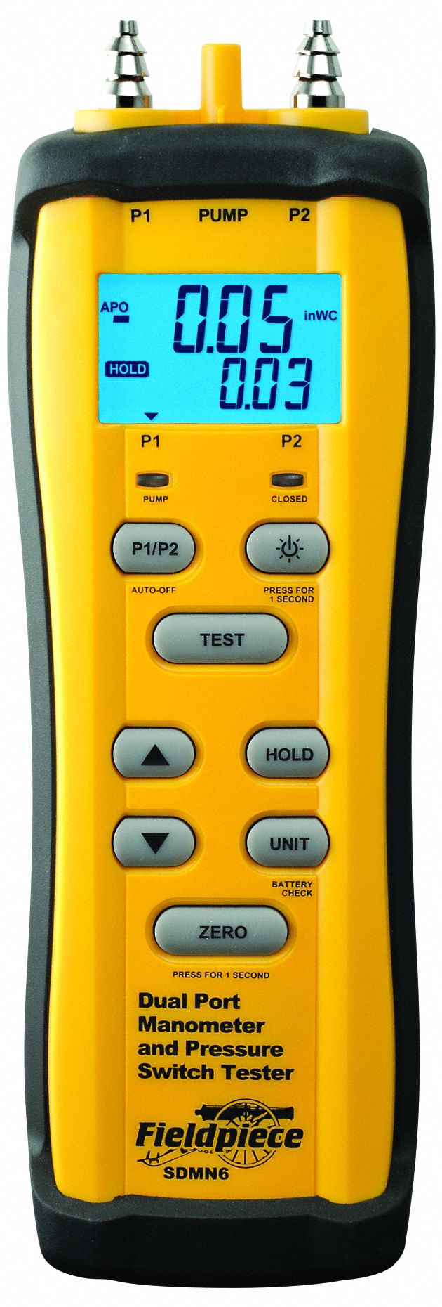 Dual pressure tester