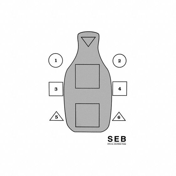 SWAT Vital Area Target PK100