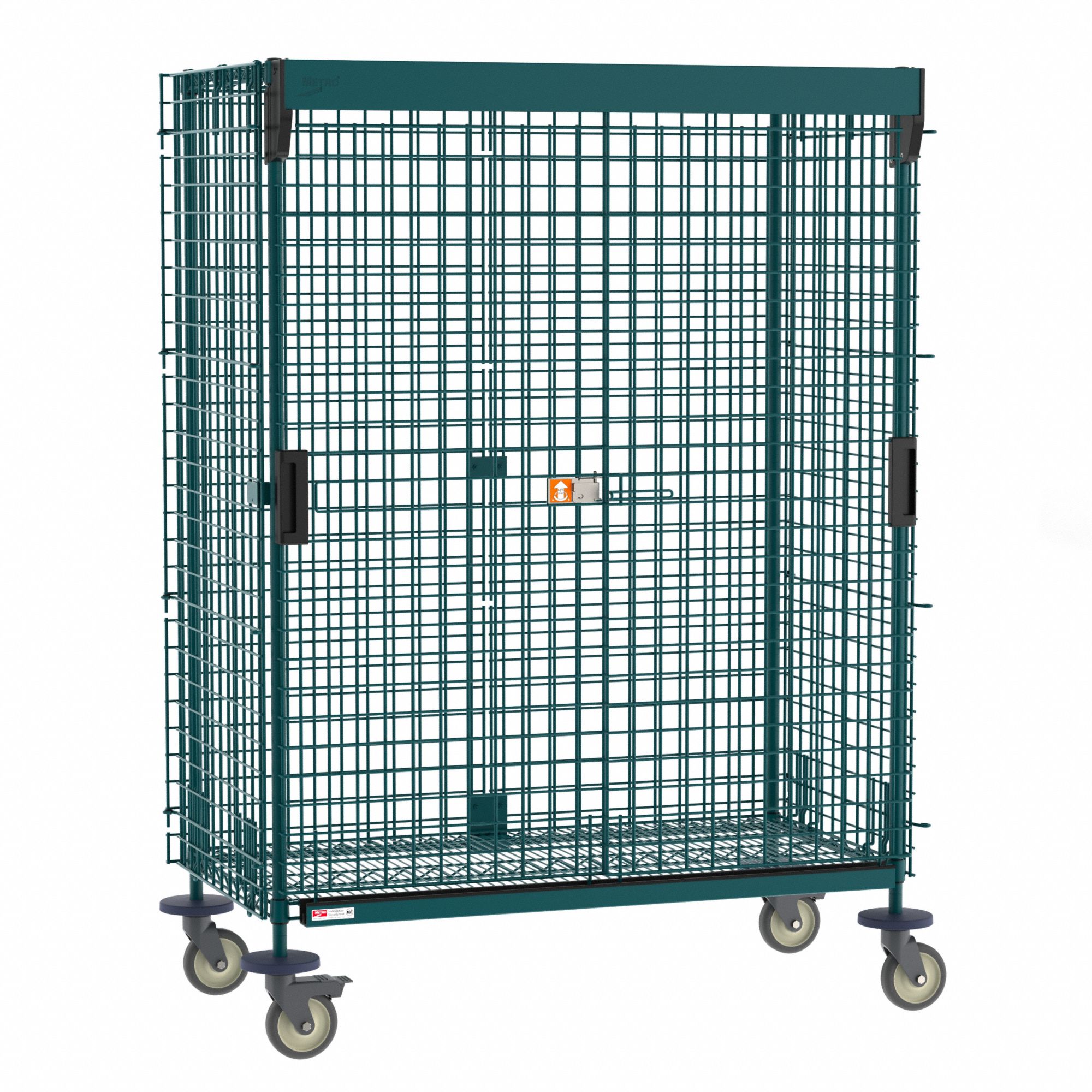 SecurityCrt 68in 53in 29in Grn Stl 900lb