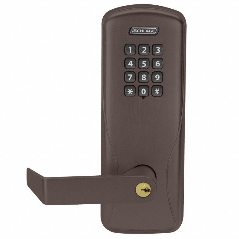 Electronic Keyless Access Control Locks, 2 3/4 in Backset