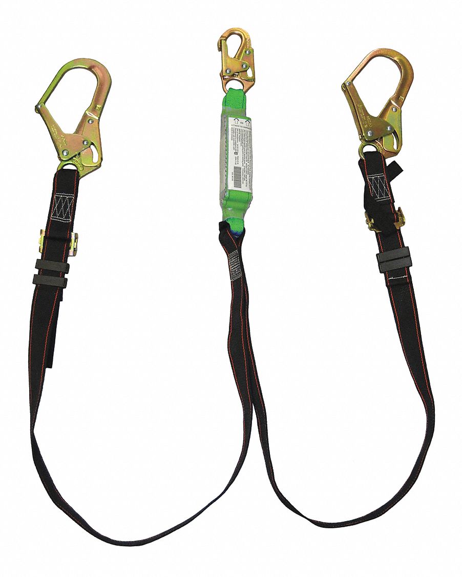 SAFETY DIRECT LTD. ADJUSTABLE LANYARD,FORGED STEEL - Positioning and ...