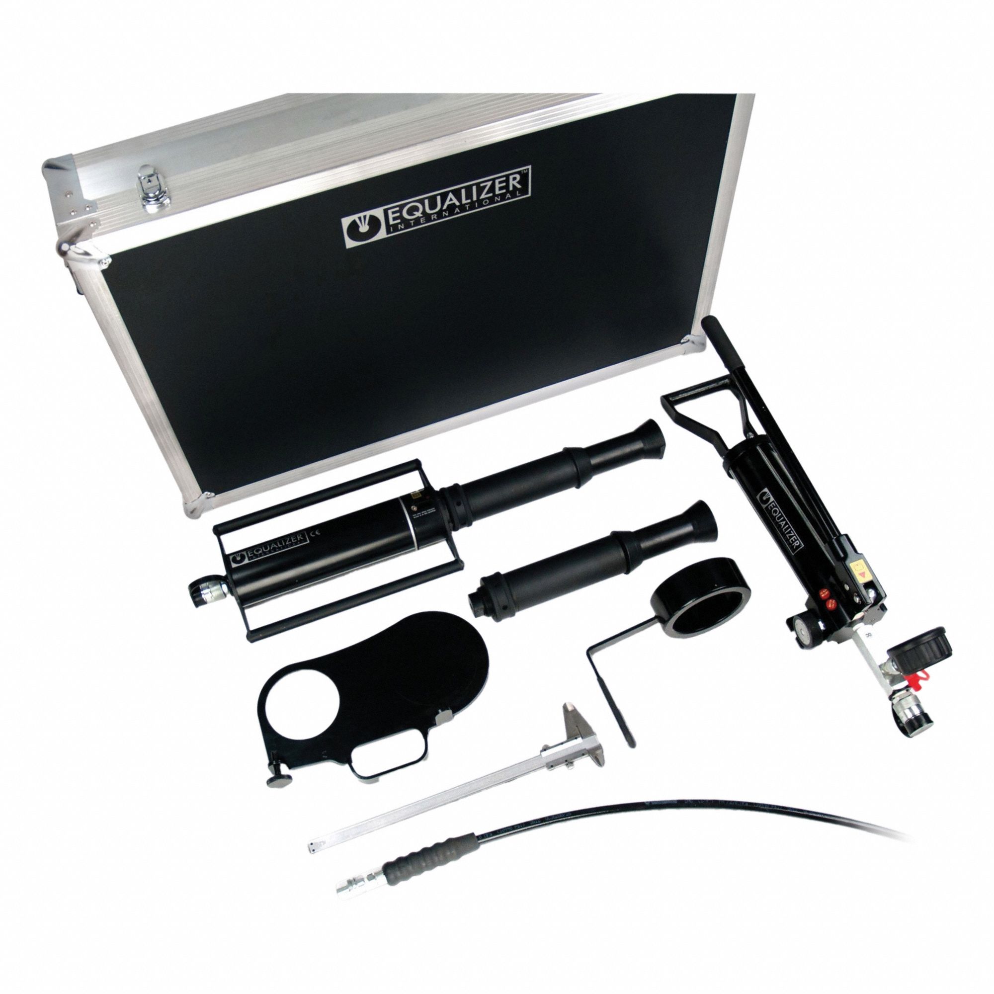 Hydraulic Flange Spreader: 28.1 ton Nominal Capacity, 0 in Tip Clearance, 4.72 in Spread Wd