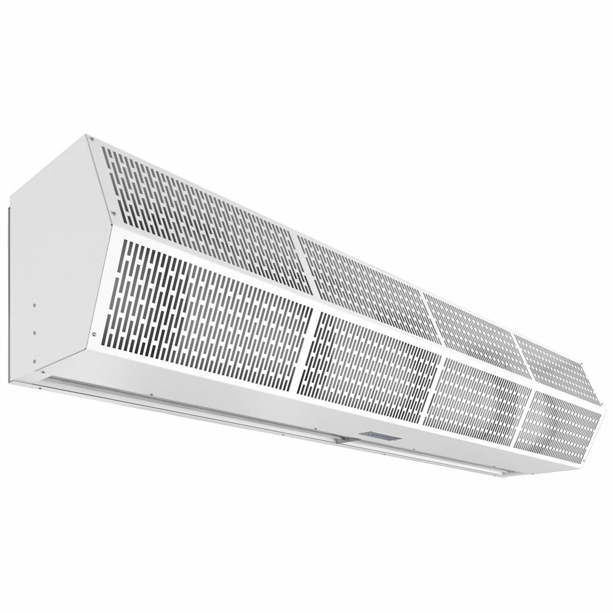 Unhtd 14"H 75"W 15"D Alumin Air Curtain: Ambient Air, Std Profile, For 6 ft Opening Wd, 3, 692 cfm