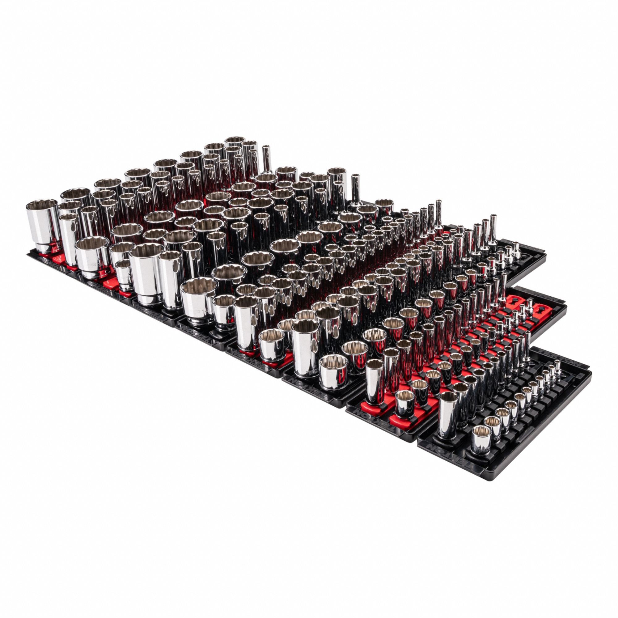 TEKTON, 1/4 in, 3/8 in, 1/2 in Drive, 214 Piece, Socket Set - 885YG8 ...