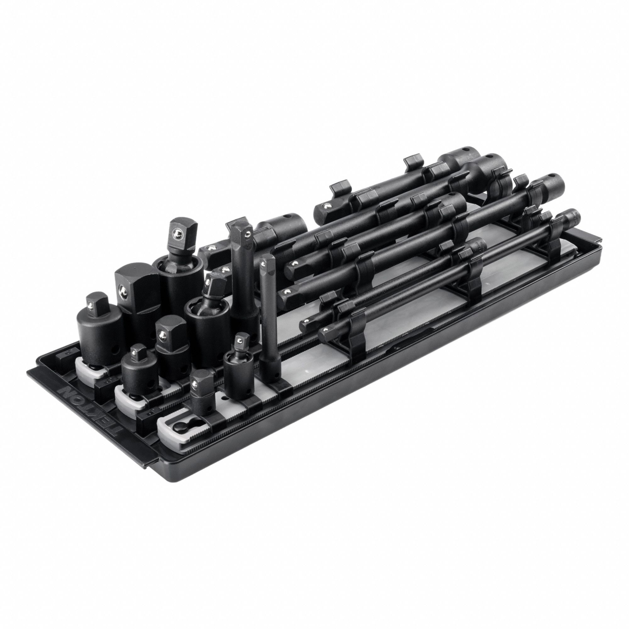 TEKTON Impact Extension Set: 1/2 in_1/4 in_3/8 in Input Drive Size, 14 7/10 in Overall Lg (MPN SIA99201). Key specifications — attr1204876: Locking Not Included; attr1204887: TEKTON; attr1204888: Manganese Phosphate.