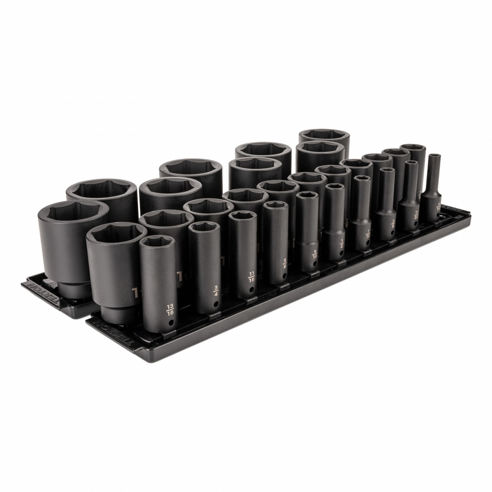 Impact Socket Set Steel 29 Pieces