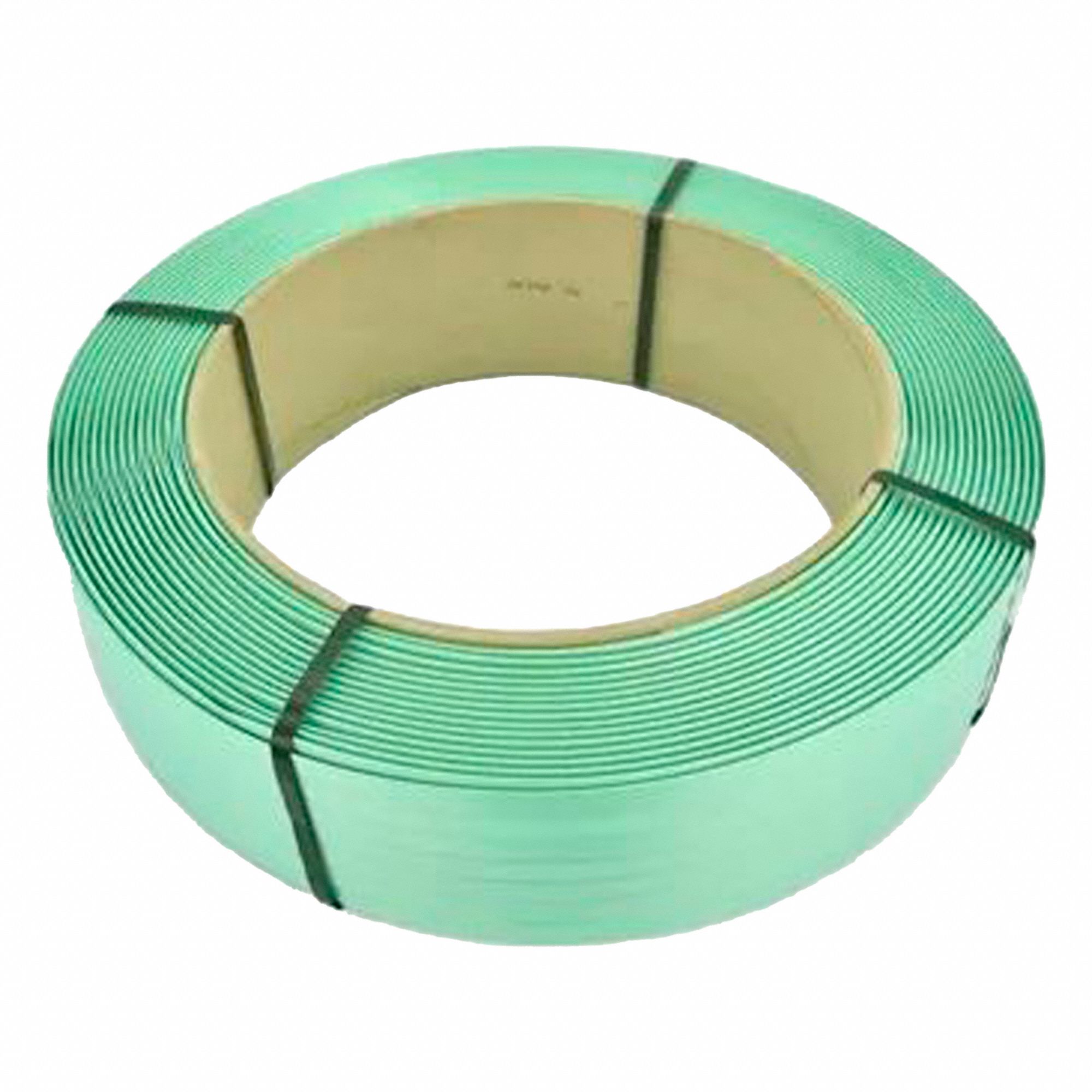 HIGH-STRENGTH STRAPPING, EMBOSSED, 3000 FT X 3/4 IN, 0.040 IN, POLYESTER, SKID 24