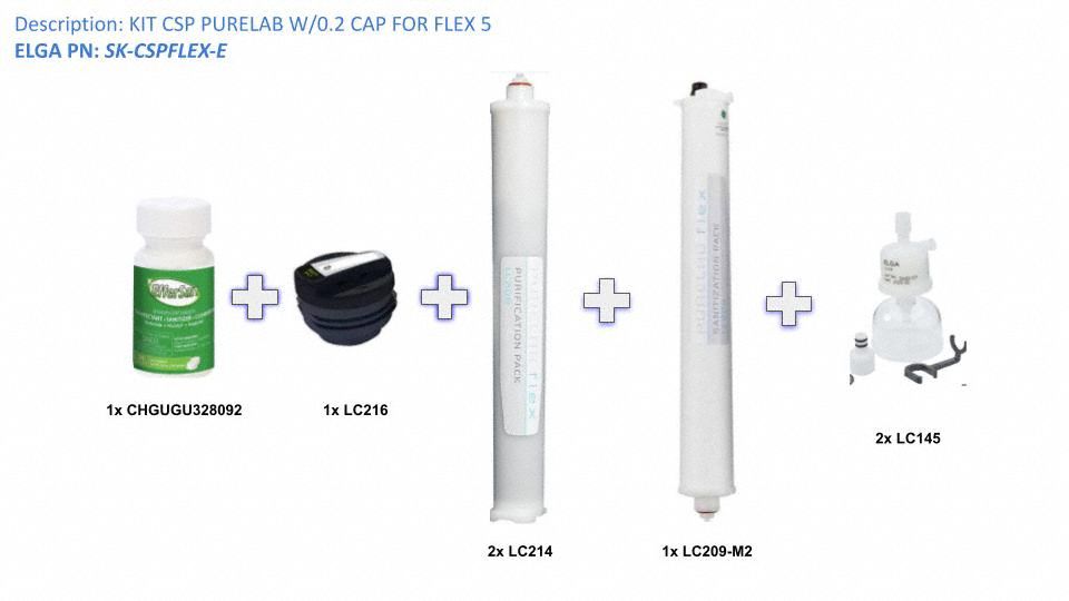 Lab Water Purification System Accessories