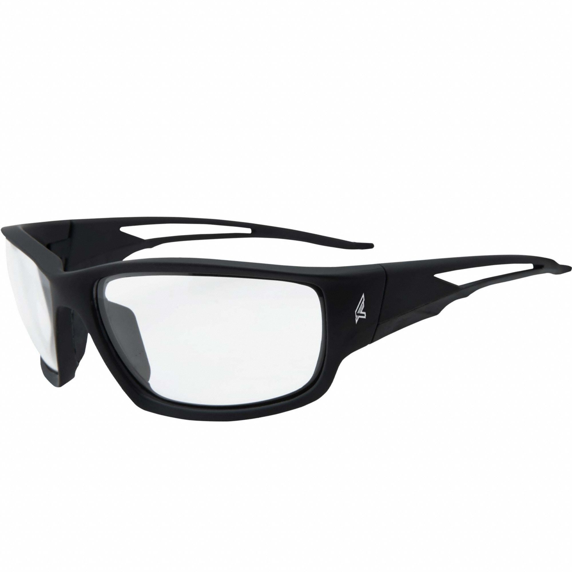 Safety Glasses: Clear Lens, Full-Frame, Vapor Shield, Metal Detectable/X-Ray Detectable