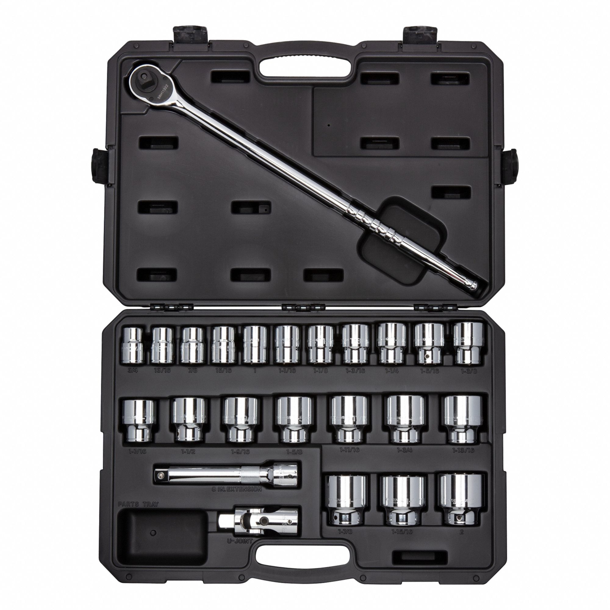 Socket-Ratchet Set, 3/4"