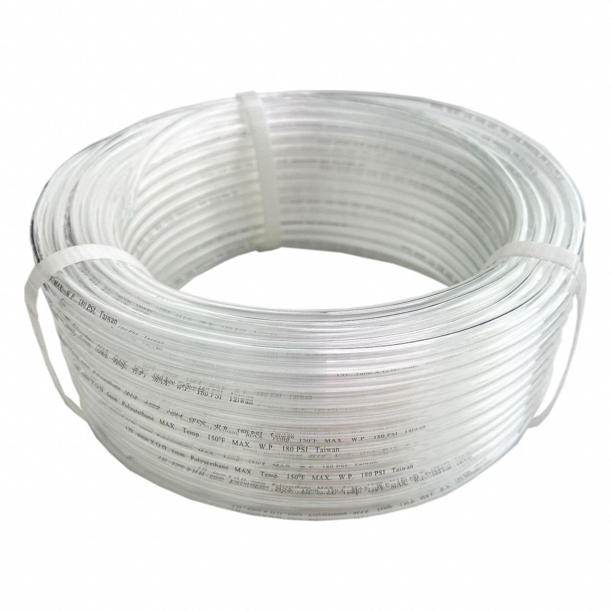 TUBE,4MM DIX6MM DE,100PI,NATUREL