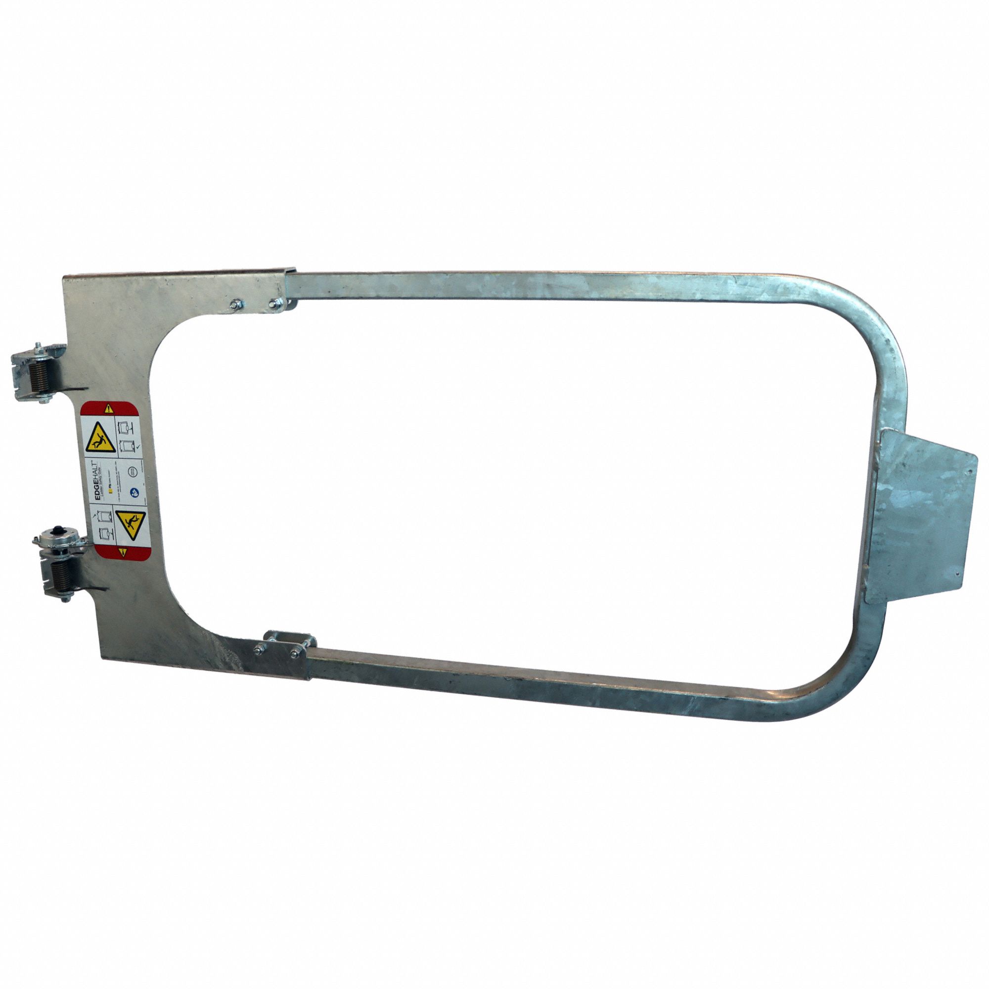 Self-Closing Safety Gate: Steel, For 40 in to 50 in Opening Wd, 21 in x 1 1/4 in, Adj